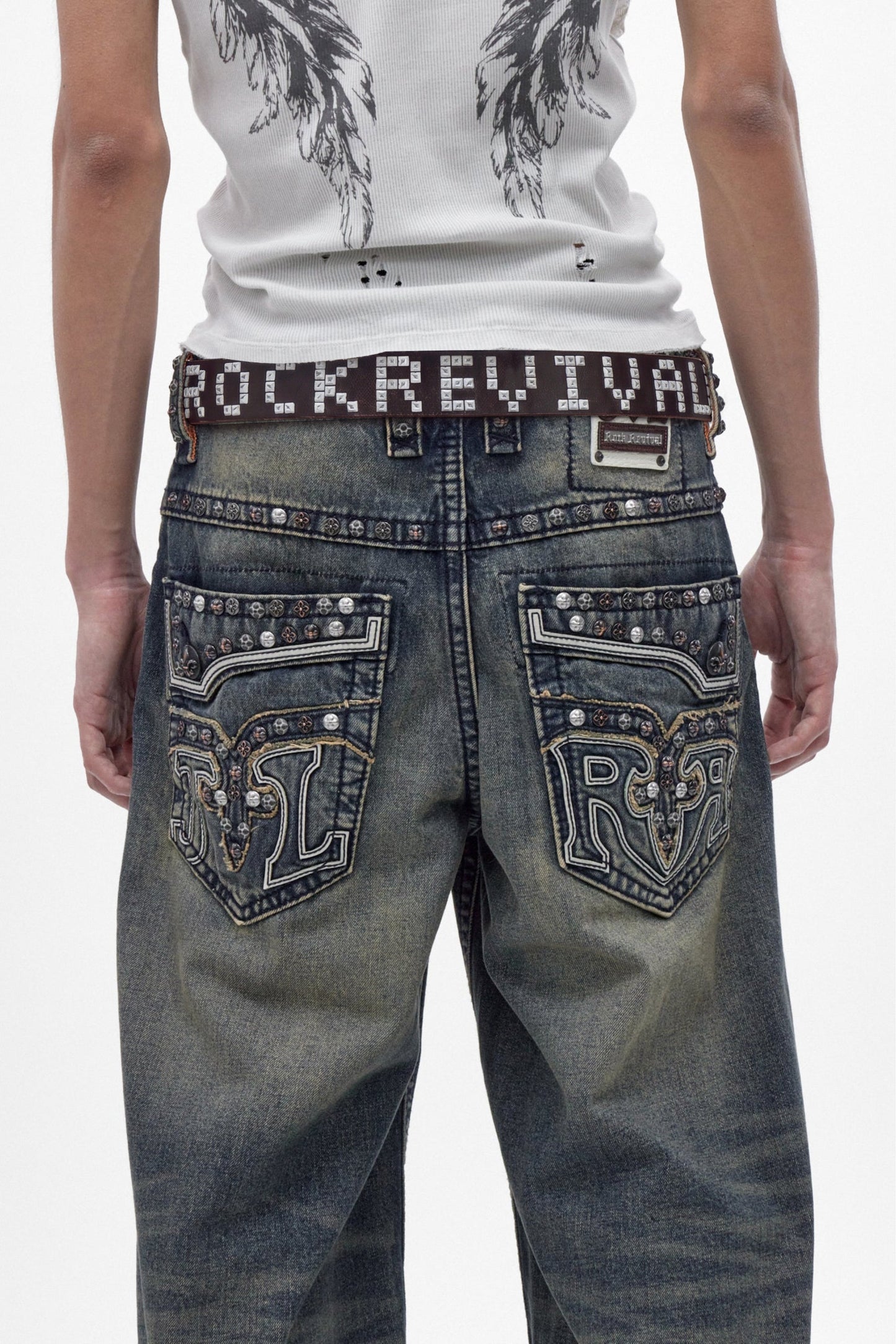 Rock Revival Rebel Stud Belt - Unisex