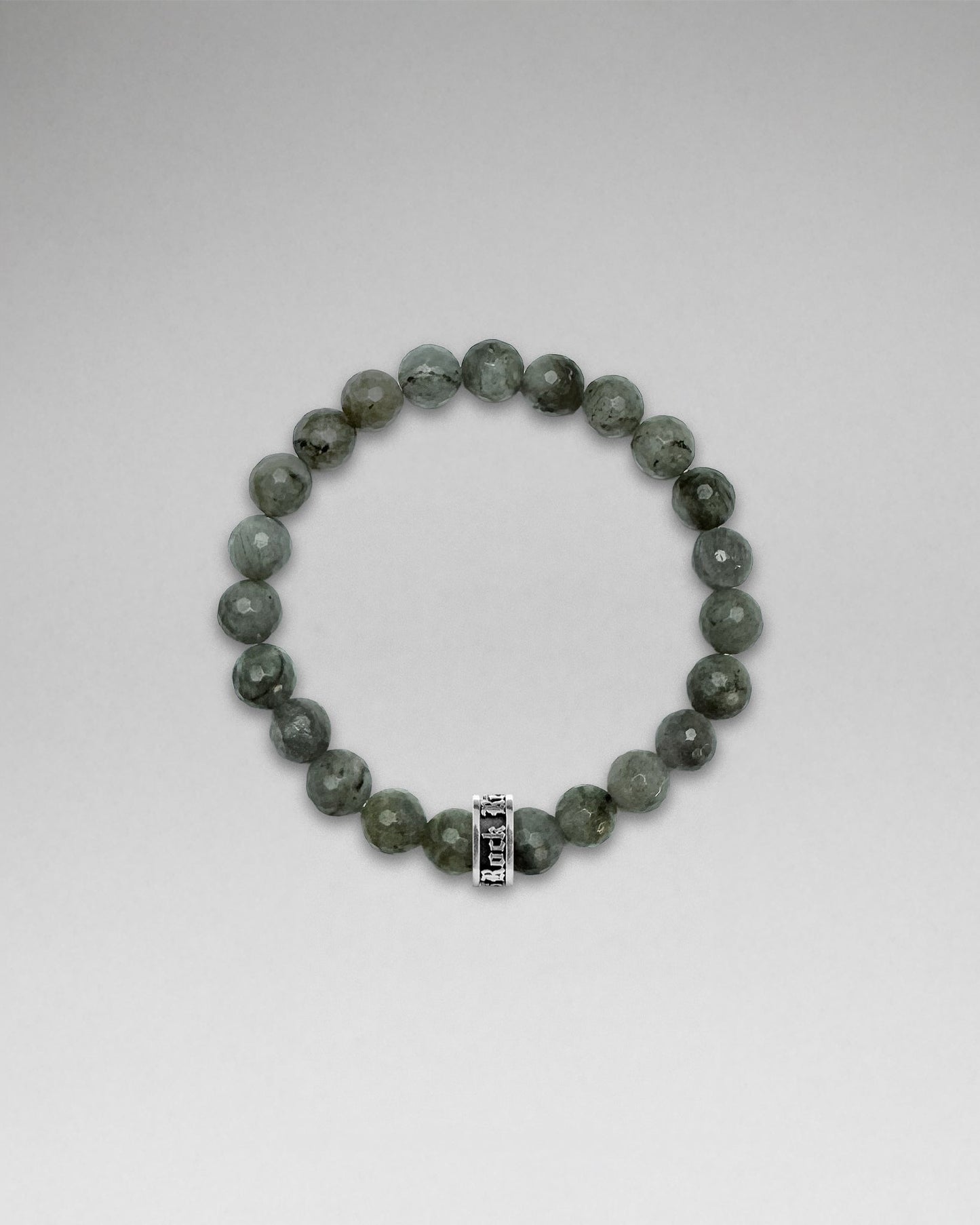 Haze Labradorite Beaded Bracelet (8mm)