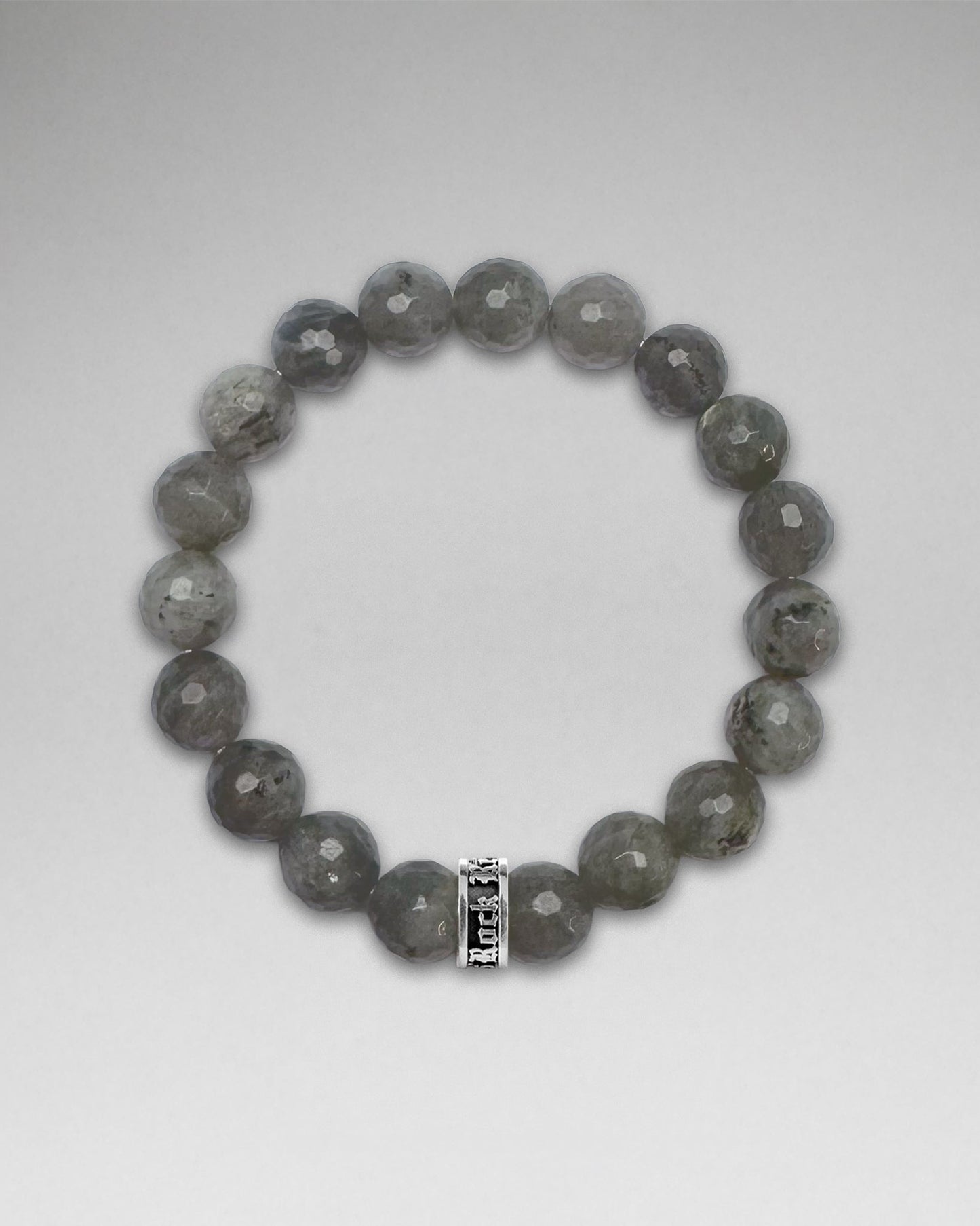 Haze Labradorite Beaded Bracelet (10mm)
