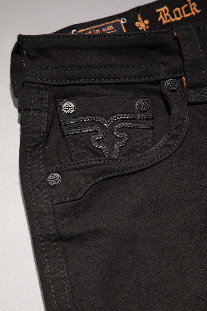 Arther Bootcut in Black/Black