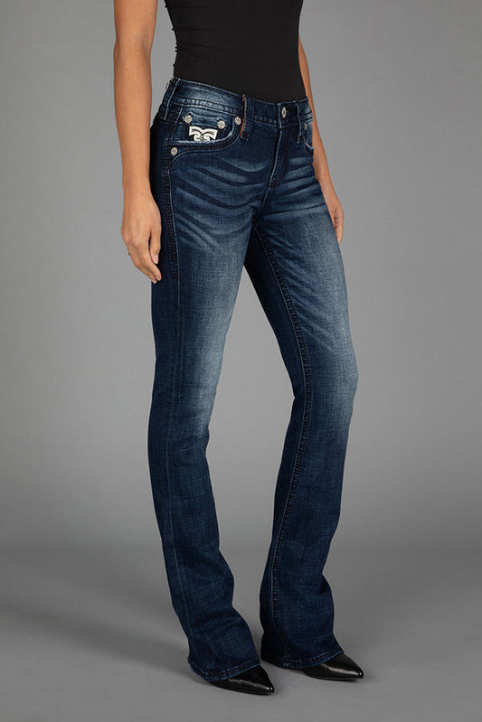 Dubarry Bootcut Jeans in Dark Wash