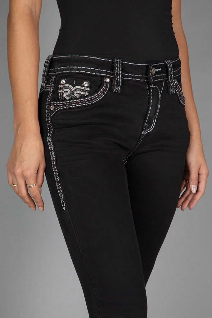 Laran Bootcut Jeans in Black