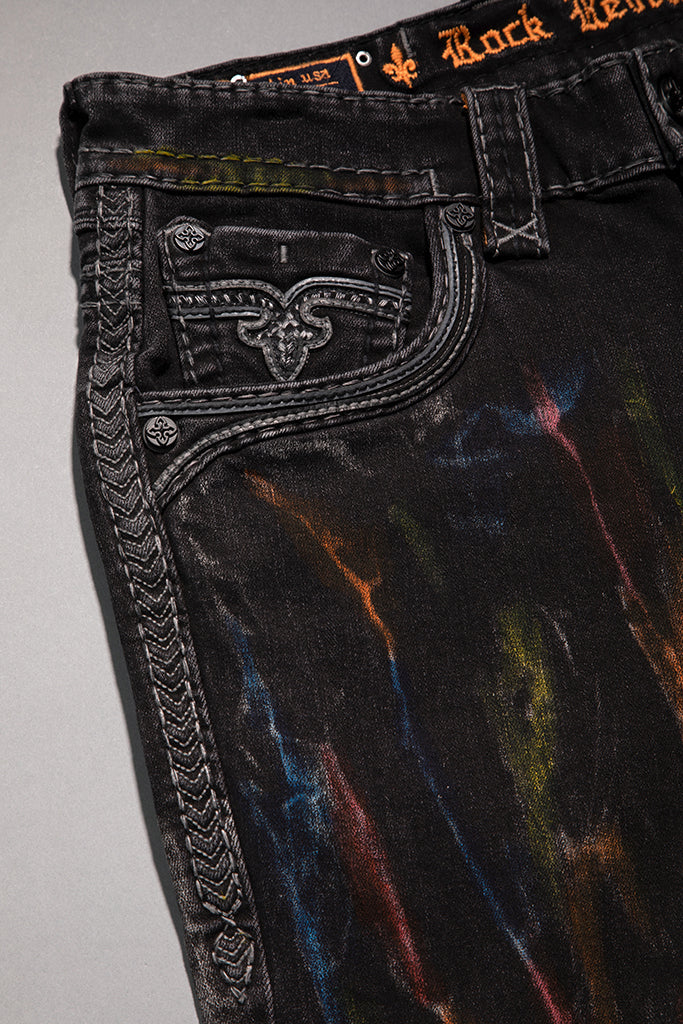 Lunar Rock Alt Straight Jeans Black Wash