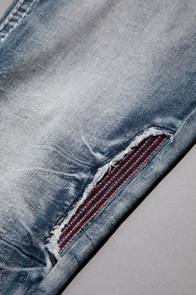 Skye Bootcut Jeans in Light Blue