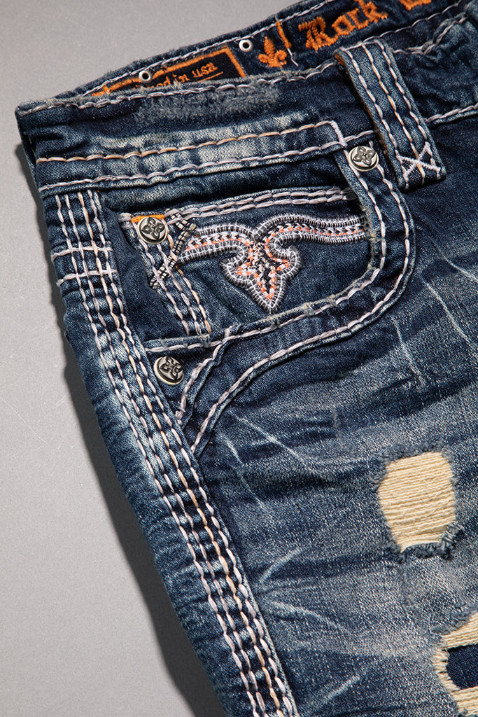 Richie Alt Straight Jeans in Blue