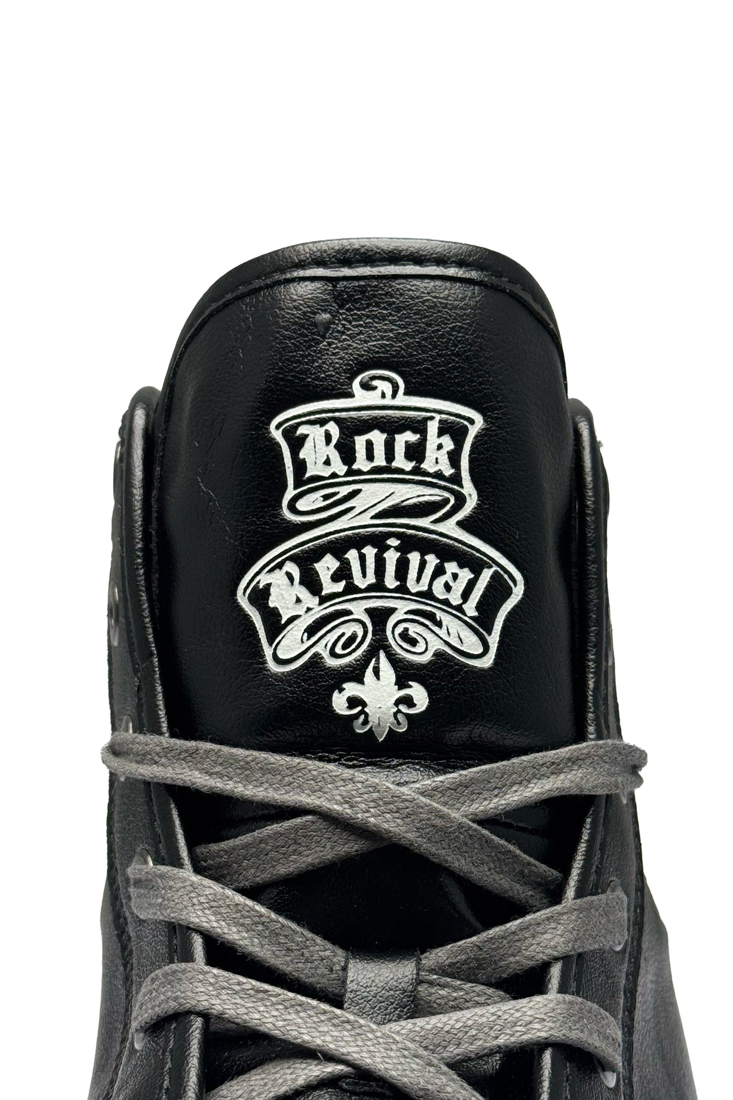 Rock Revival Hi-Top Sneakers in Black