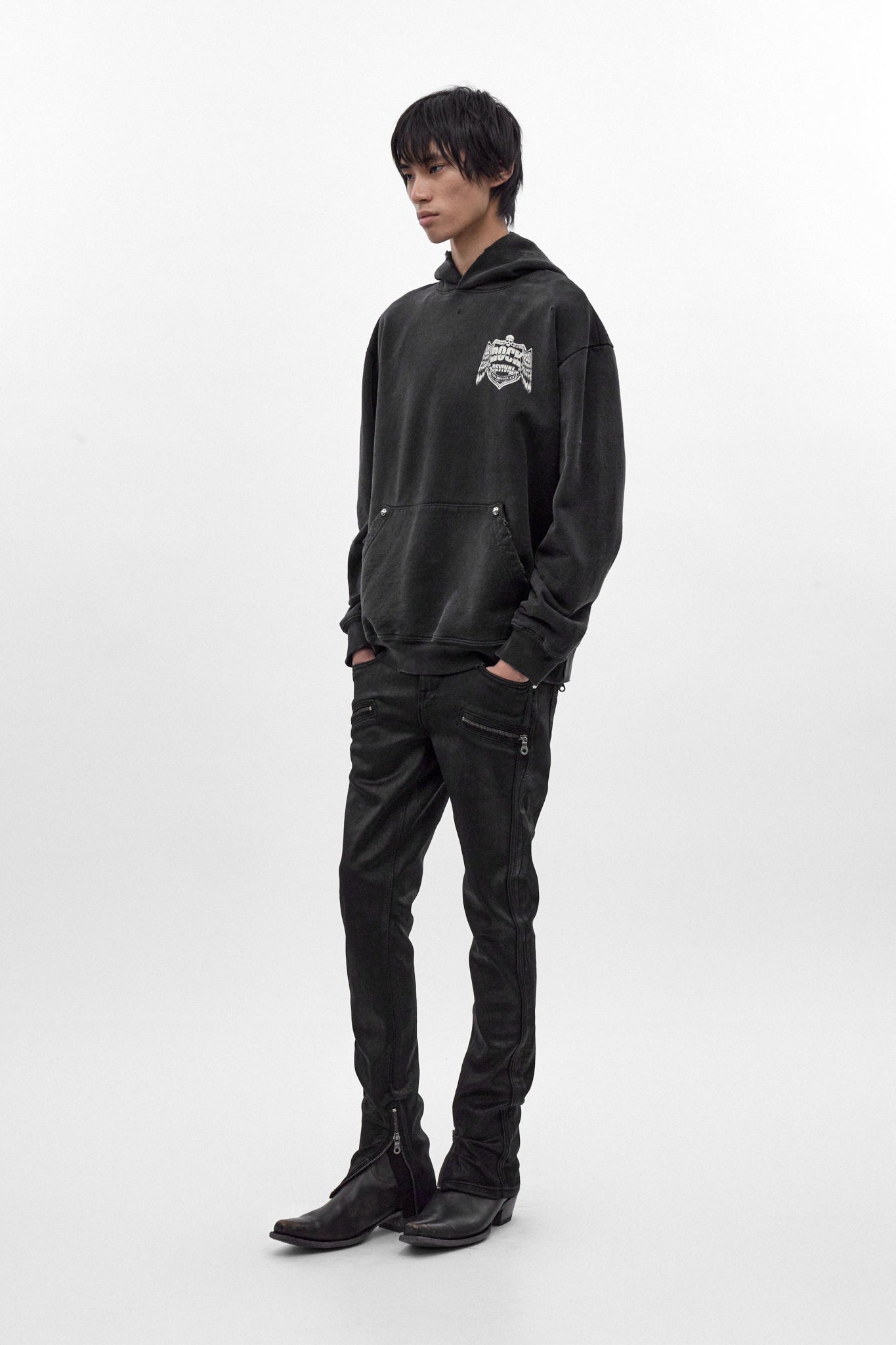 Mayhem Hoodie in Black