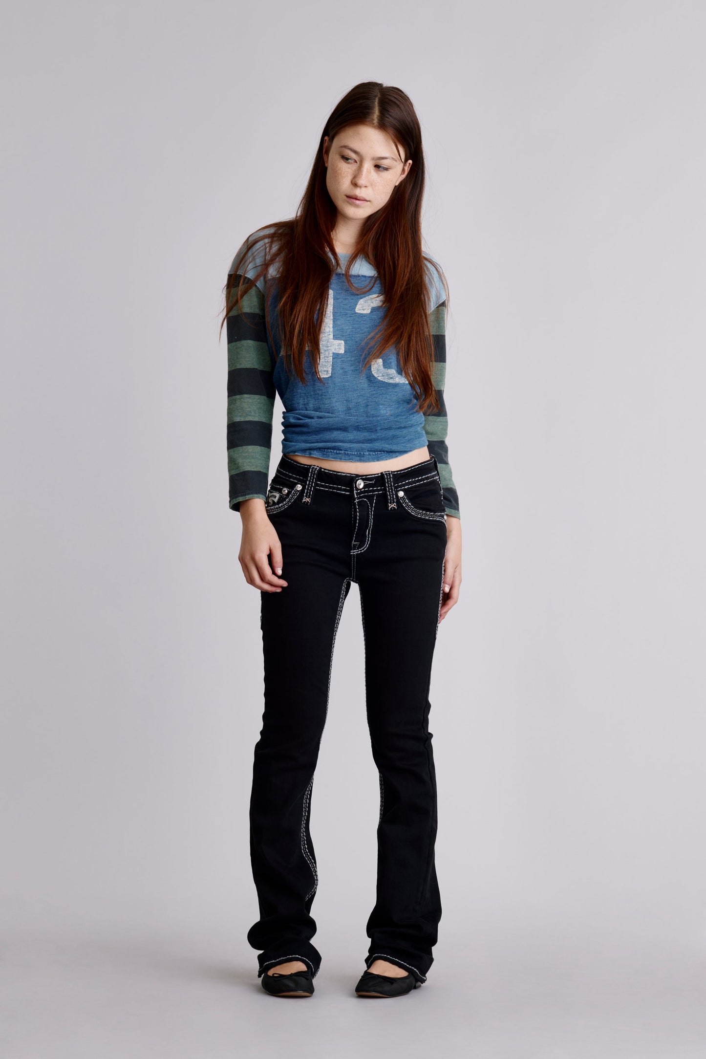 Yucca Bootcut Jeans in Black