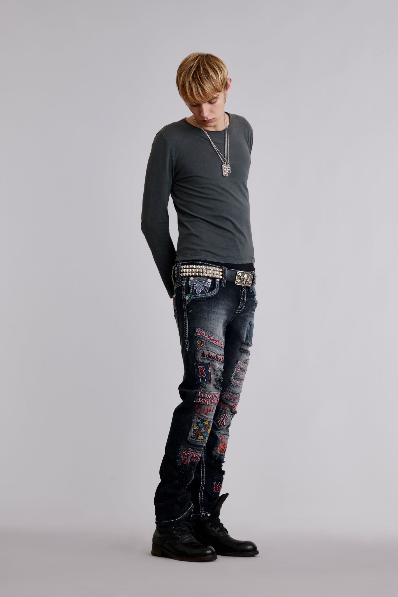 Armie Straight Jeans in Black