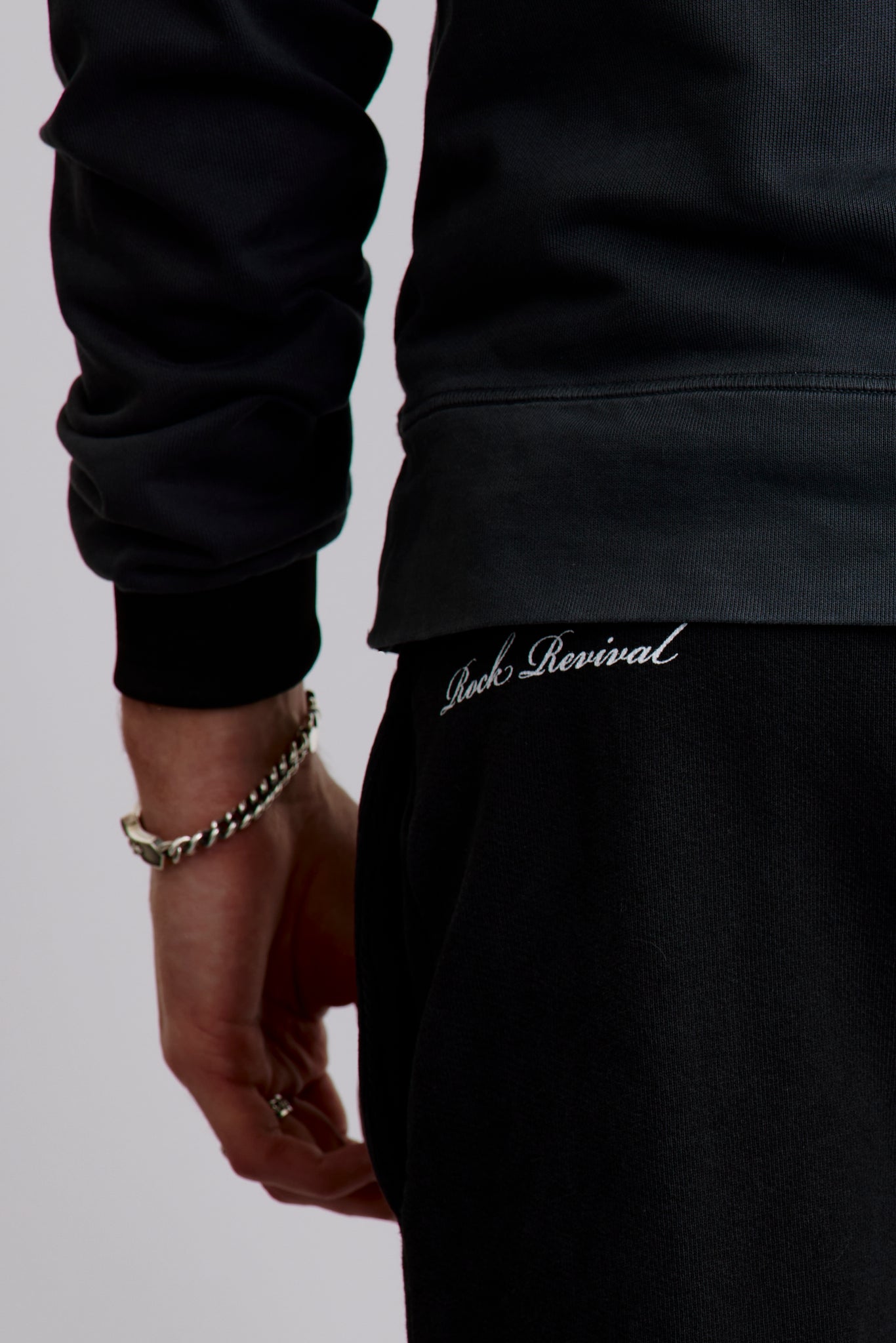 The Fleur Stack Sweatpants