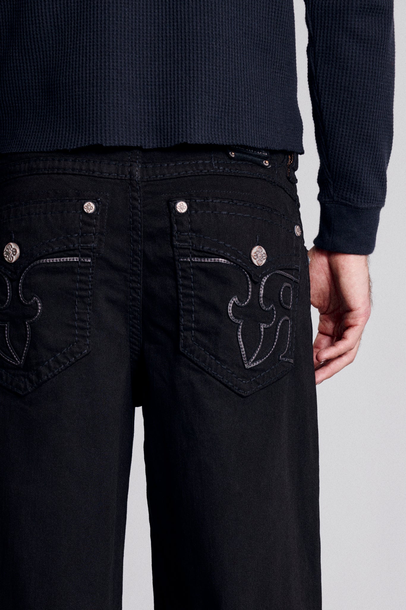 Newton Baggy 3 Jeans in Black Midnight