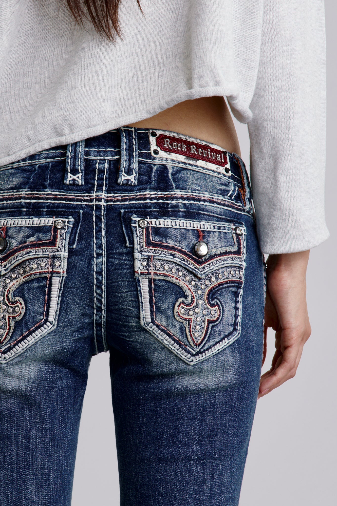 Jane Low-Rise Bootcut Jeans