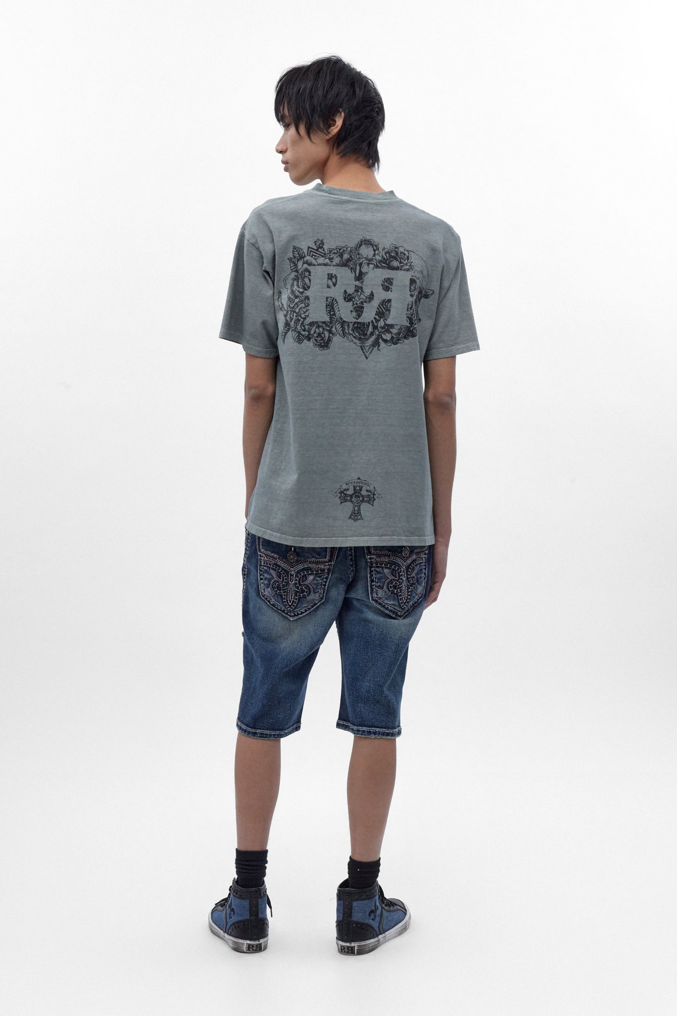 Zinfandel Denim Shorts in Medium Blue