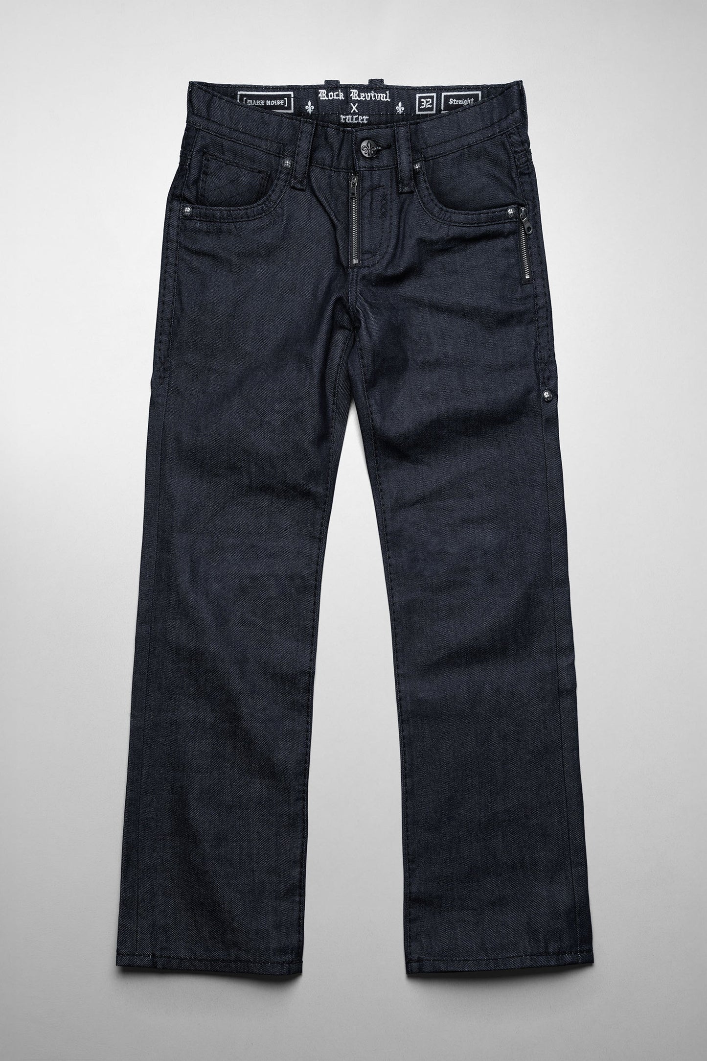 Racer x Rock Revival® Raw Slim Denim