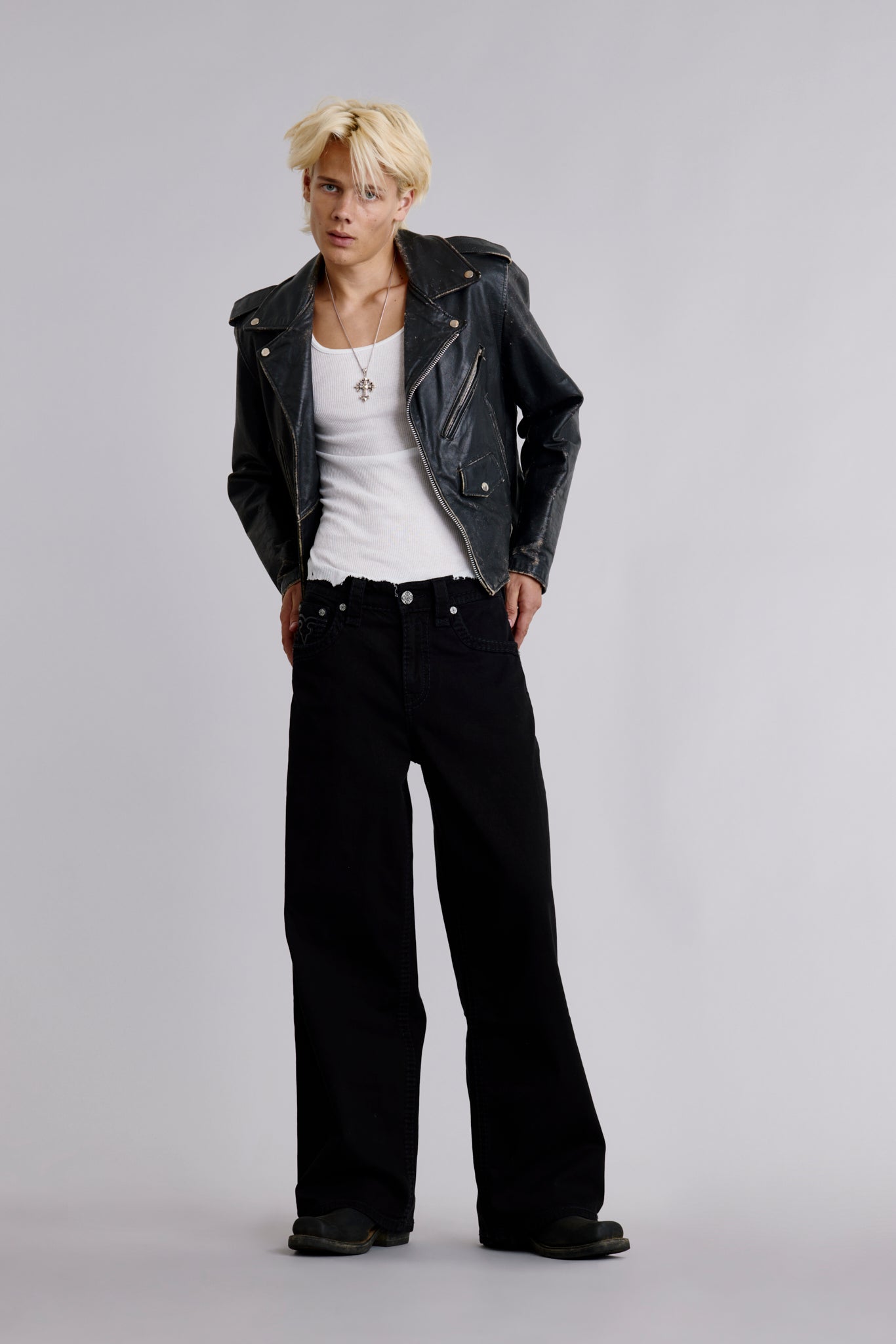 Newton Baggy 3 Jeans in Black Midnight