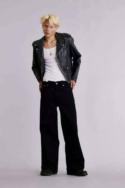 Newton Baggy 3 Jeans in Black Midnight