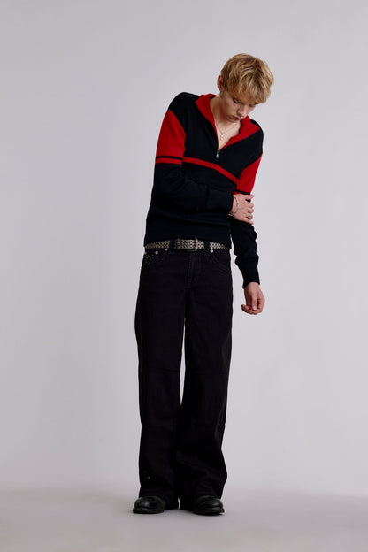 Newton Baggy 3 Jeans in Black Midnight