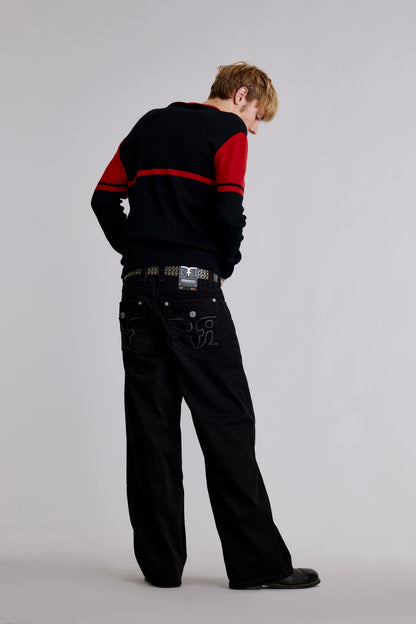 Newton Baggy 3 Jeans in Black Midnight
