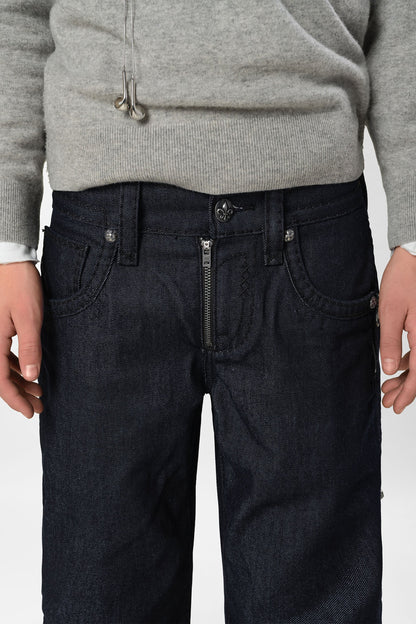 Racer x Rock Revival® Raw Slim Denim