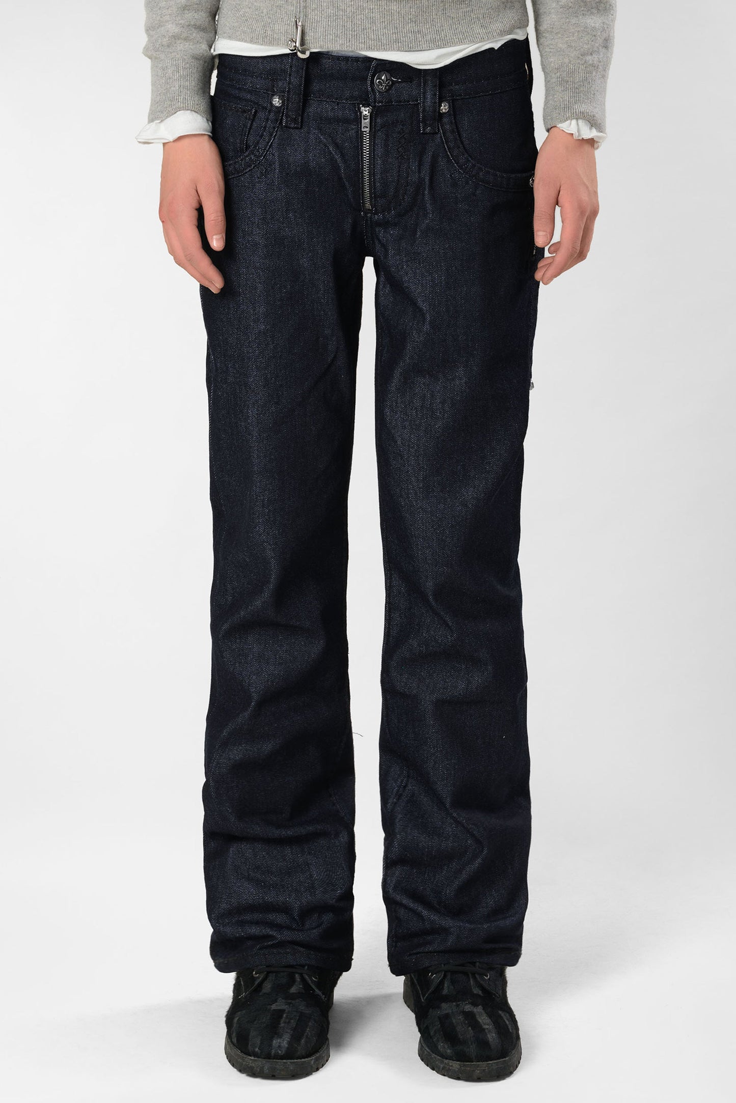 Racer x Rock Revival® Raw Slim Denim