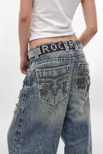 Rock Revival Rebel Stud Belt - Unisex