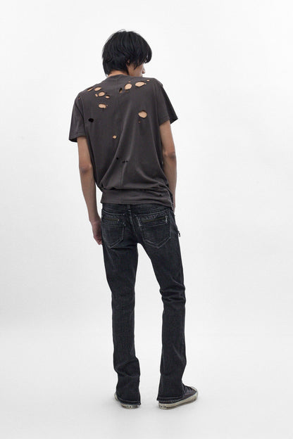 Charlie Slim Jeans in Black Wash