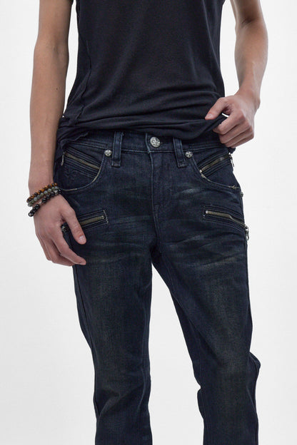 Charlie Slim Jeans in Dark Blue