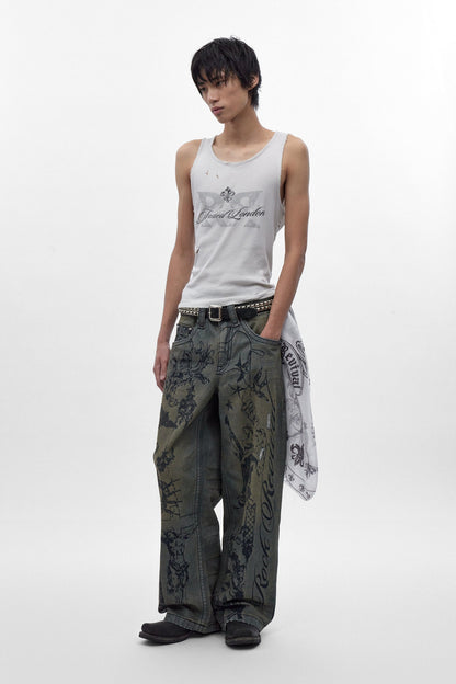 Rock Revival by Jaded London Angel Studded Vest (M)