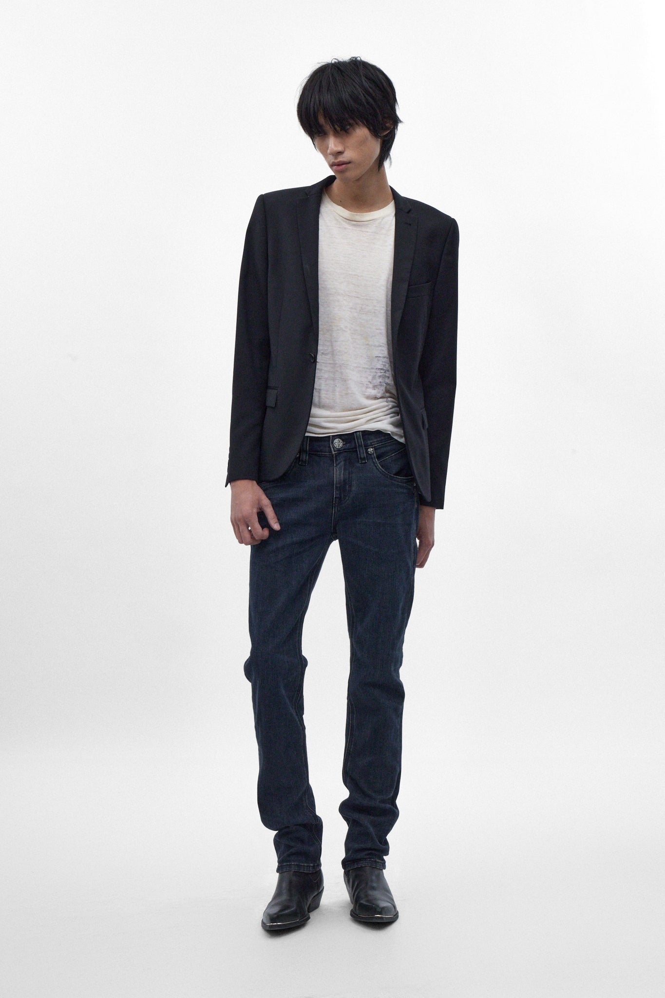 Gene Slim Jeans in Dark Blue