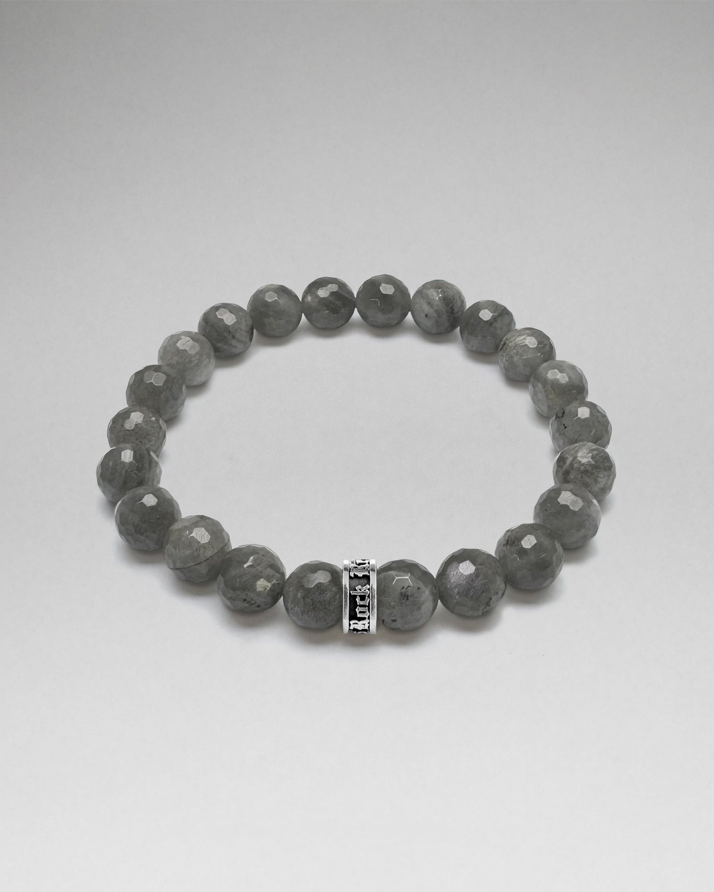 Haze Labradorite Beaded Bracelet (10mm)