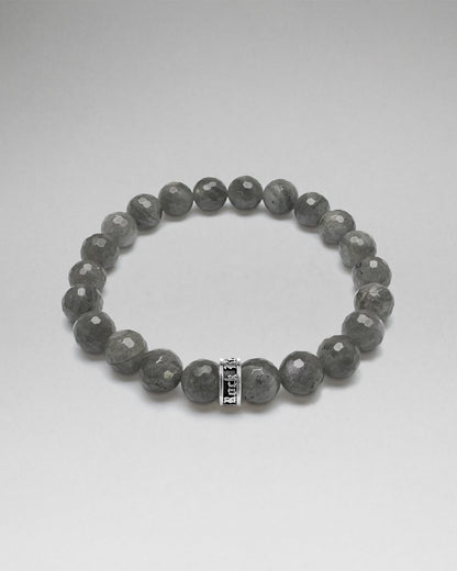 Haze Labradorite Beaded Bracelet (10mm)