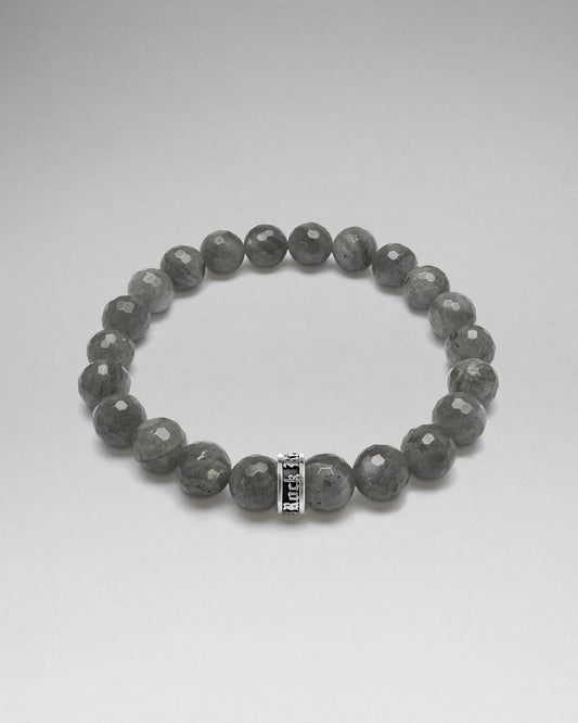 Haze Labradorite Beaded Bracelet (10mm)