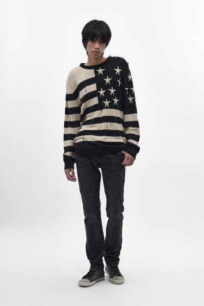 Huey Slim Jeans in Charcoal Black