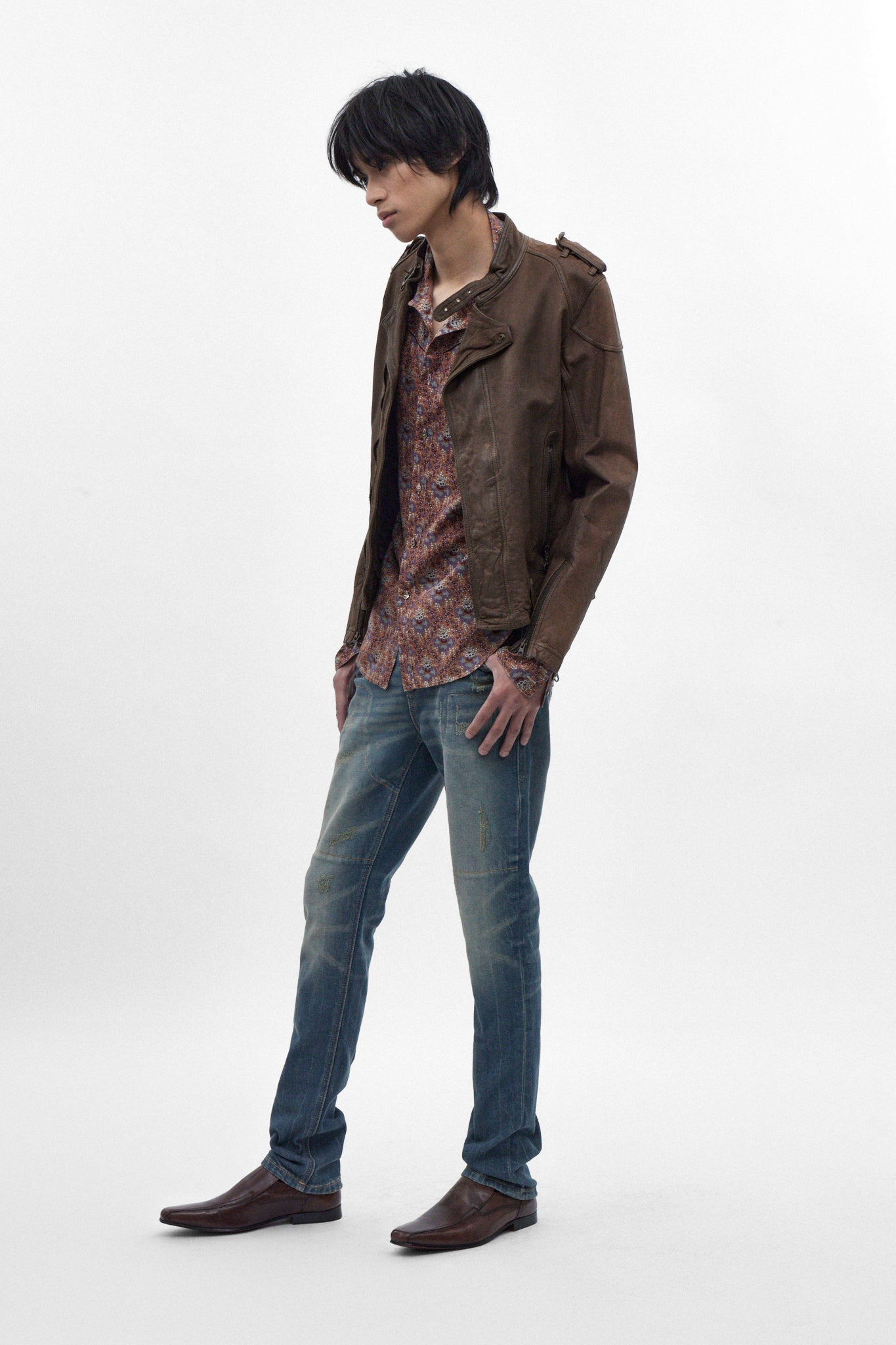 Huey Slim Jeans in Vintage Blue