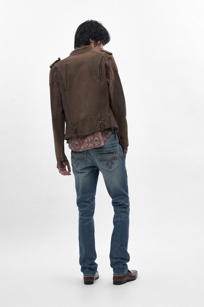 Huey Slim Jeans in Vintage Blue