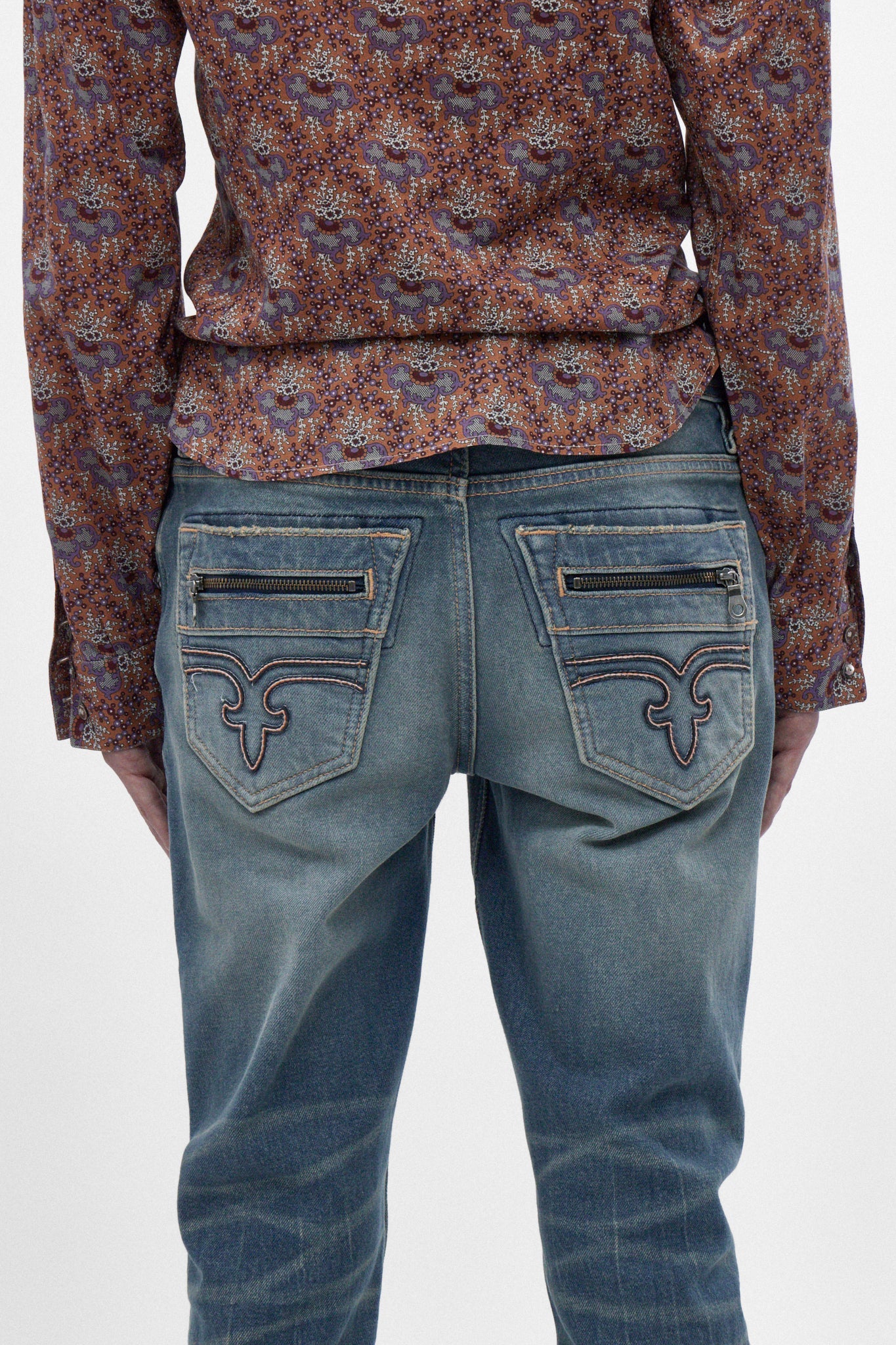 Huey Slim Jeans in Vintage Blue