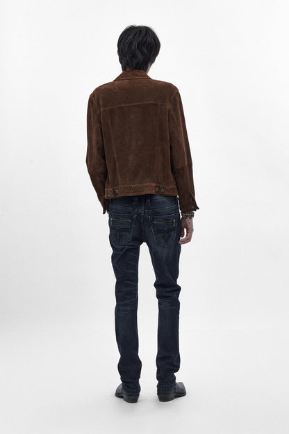Huey Slim Jeans in Dark Blue
