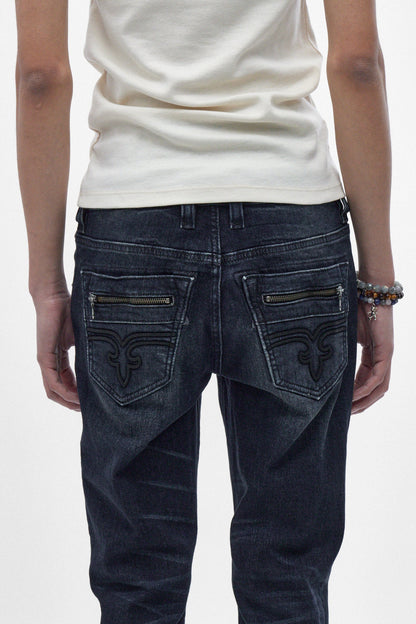 Huey Slim Jeans in Dark Blue