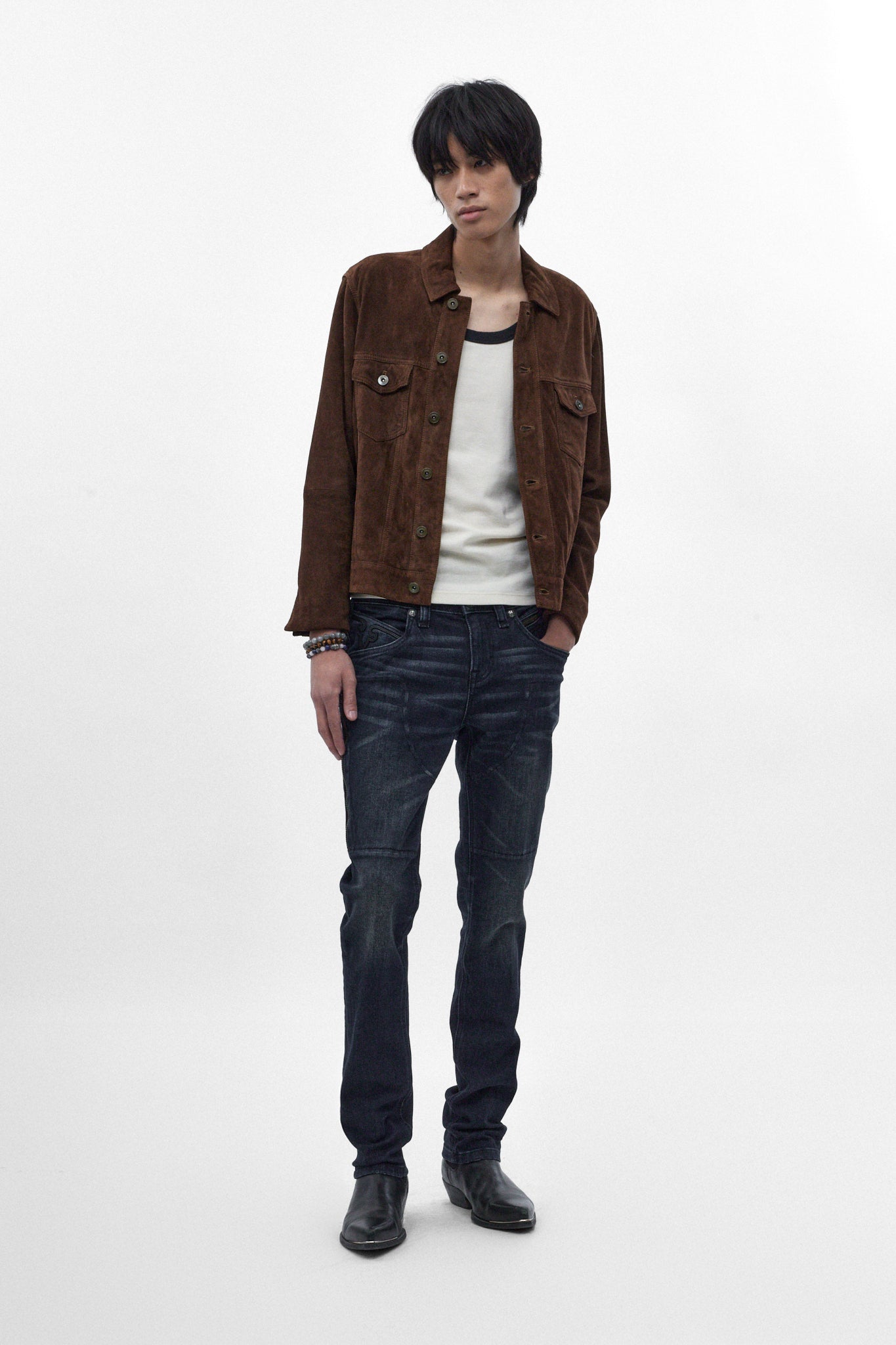 Huey Slim Jeans in Dark Blue