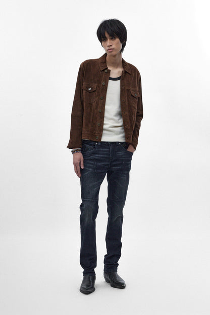 Huey Slim Jeans in Dark Blue