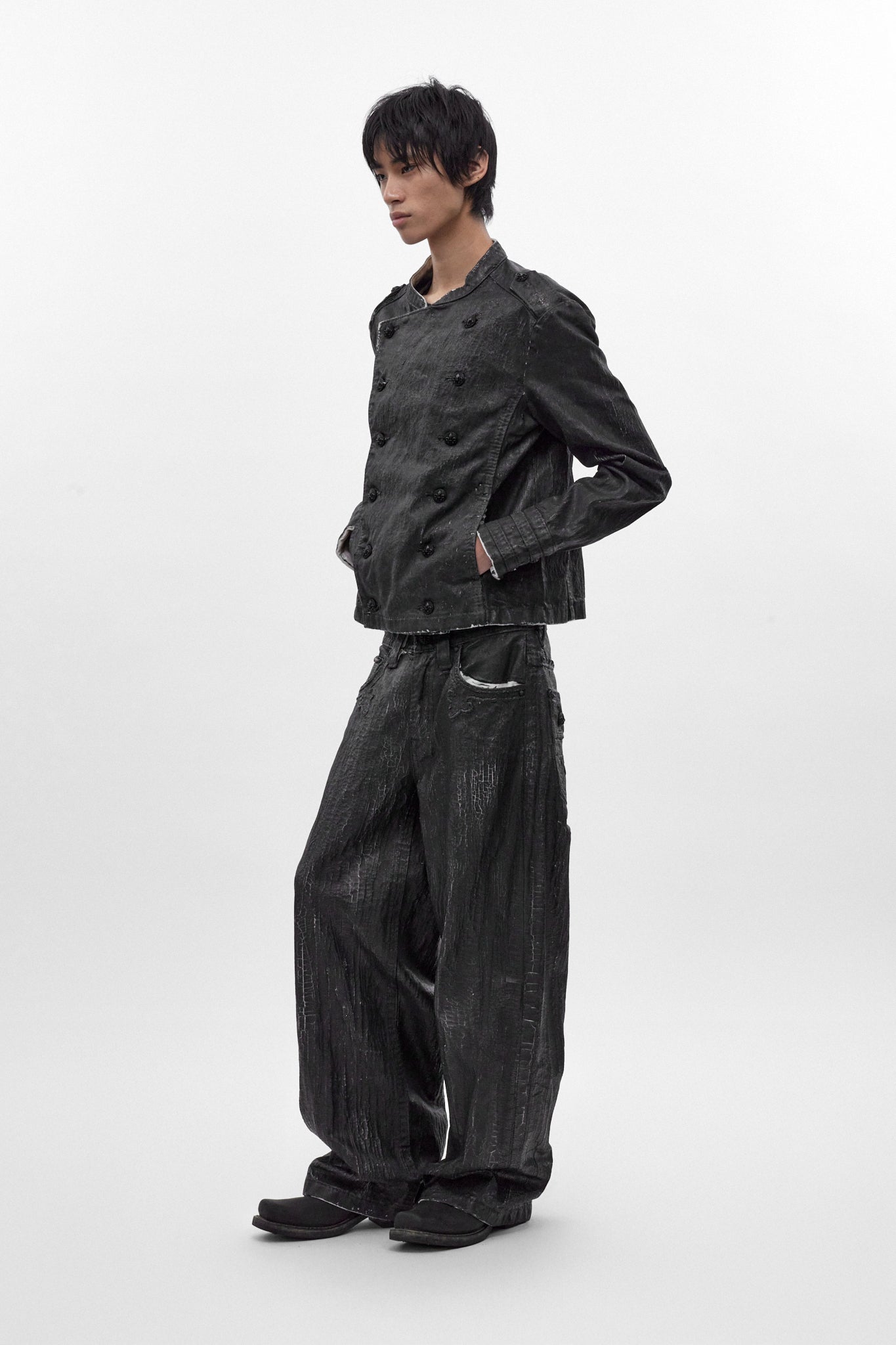 Rock Revival by Jaded London Military Moto Jacket