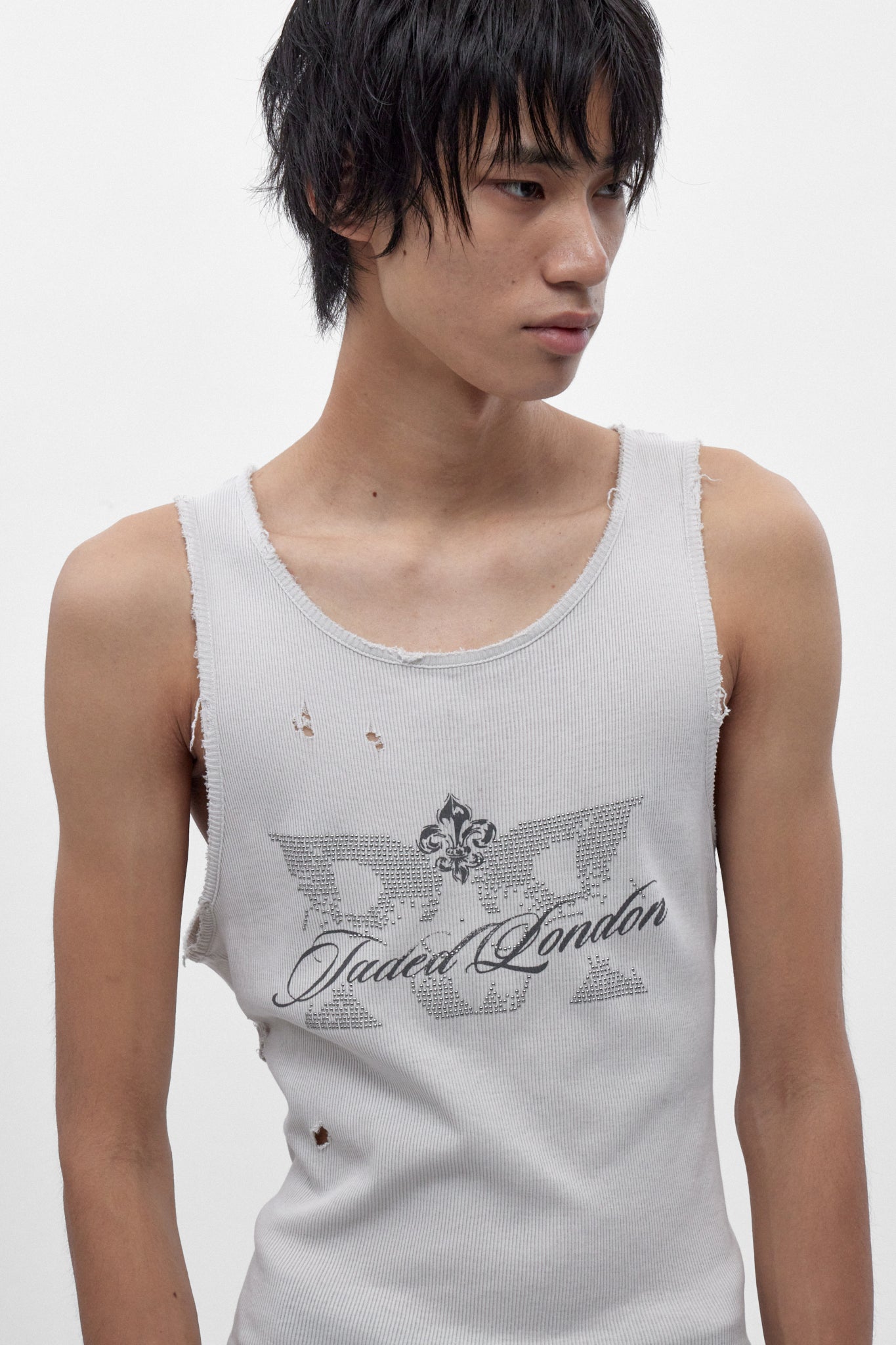 Rock Revival by Jaded London Angel Studded Vest (M)