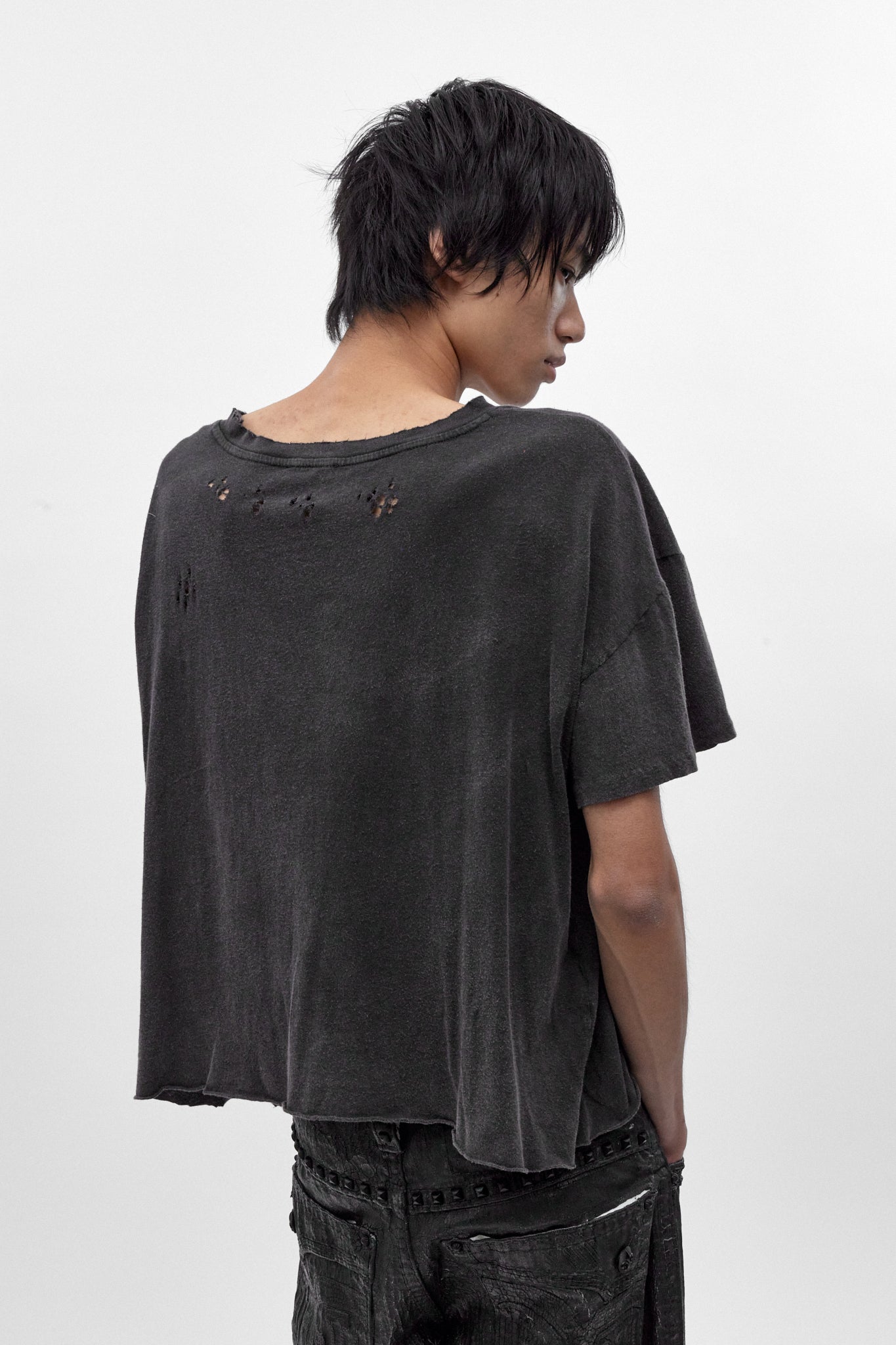 Rock Revival by Jaded London Distressed National Cropped T-Shirt