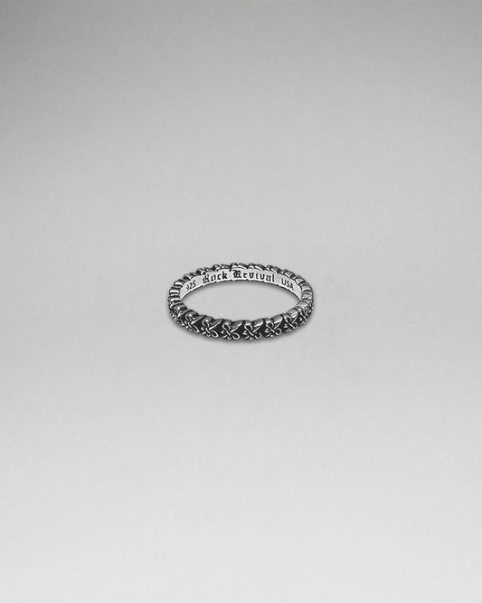 Fleur De Lis Spacer Ring