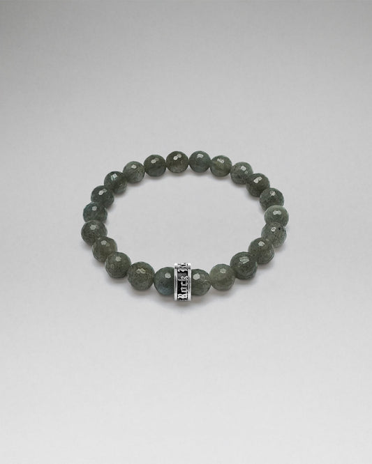 Haze Labradorite Beaded Bracelet (8mm)
