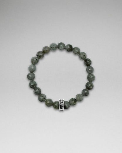 Haze Labradorite Beaded Bracelet (8mm)