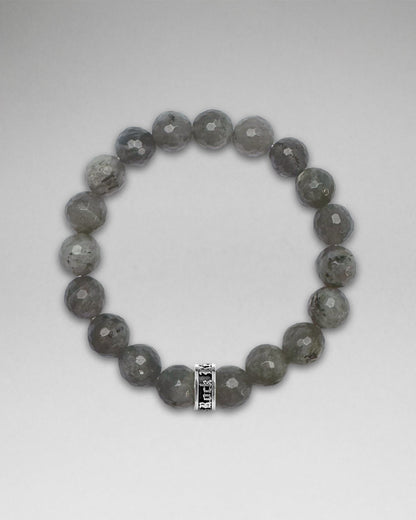Haze Labradorite Beaded Bracelet (10mm)