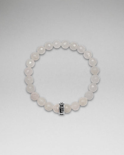 Rose Quartz Eye Beaded Bracelet (8mm)