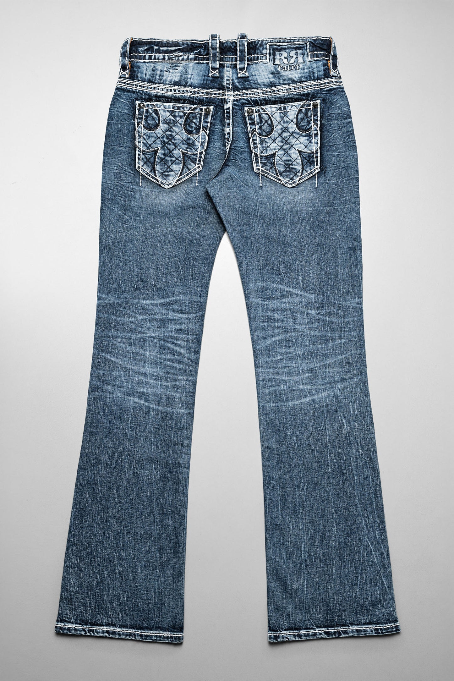 Racer X Rock Revival®  Light Bootcut Denim