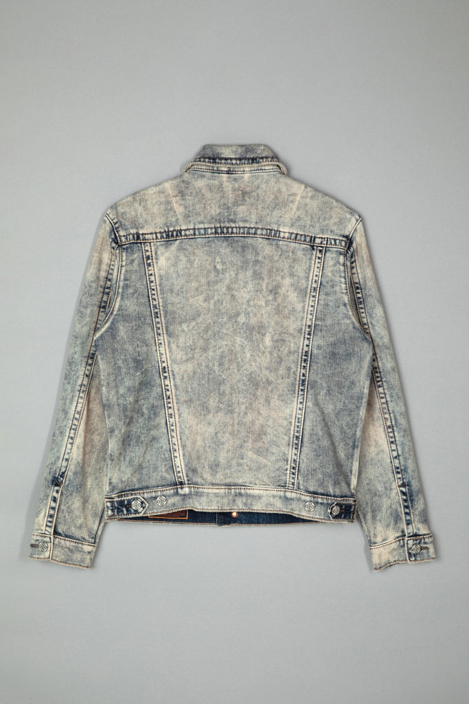 Arther Denim Jacket in Storm